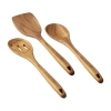 Anolon Teakwood 3-pc. Kitchen Utensil Set In Brown