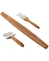 Anolon Tools And Gadgets 3pc Pastryprep Set