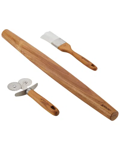 Anolon Tools And Gadgets 3pc Pastryprep Set