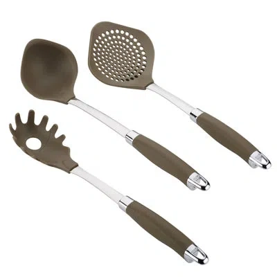 Anolon Tools And Gadgets Pasta Tool Set / Cooking Utensils, 3 Piece In Bronze