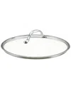 Anolon X Glass 12in Replacement Lid For Hybrid Nonstick Pots & Pans