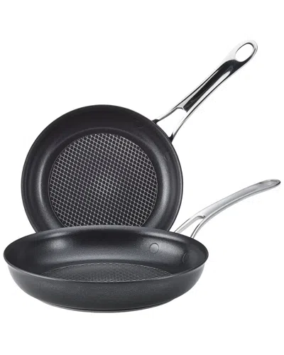 ANOLON ANOLON X HYBRID NONSTICK INDUCTION FRYING PAN TWIN PACK SET
