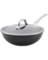Anolon X Hybrid Nonstick Induction 3 Qt Saucepan With Lid In Grey