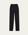 Anonlychild Antonio Pleated Pants In Blackwhite