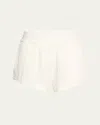 Anonlychild Bevy Track Shorts In Creme