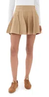 Anonlychild Ellis Skirt Camel In Brown