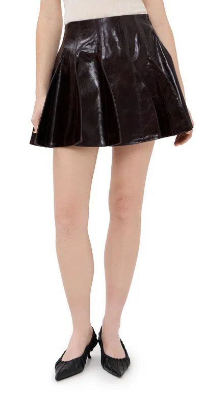 ANONLYCHILD ELLIS SKIRT COGNAC
