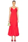 Anonlychild Lucia Slip Dress In Red