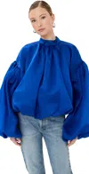 Anonlychild Peters Blouse Cobalt In Cobalt