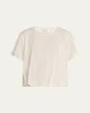 Anonlychild Victoria Elastic Hem Top In White
