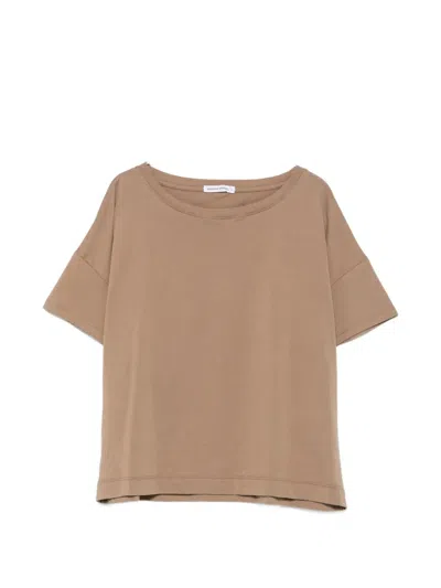 Anonym Apparel Audrey Short-sleeve T-shirt In Brown
