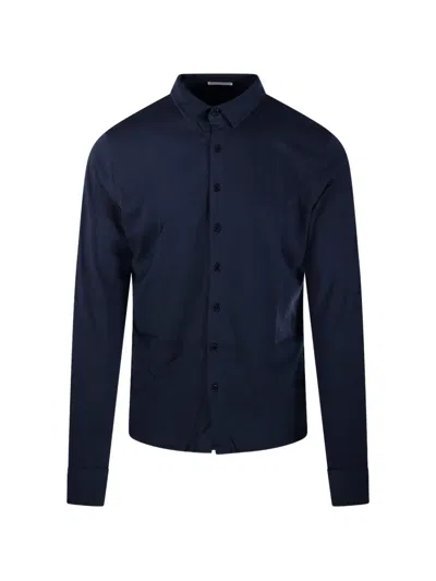 Anonym Apparel Ayden Long-sleeved Shirt In Blue