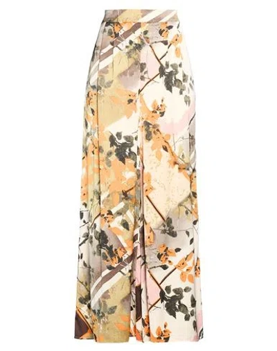 Anonyme Designers Woman Pants Beige Size 4 Polyester In Multi