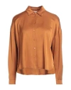 Anonyme Designers Woman Shirt Rust Size 6 Viscose In Red