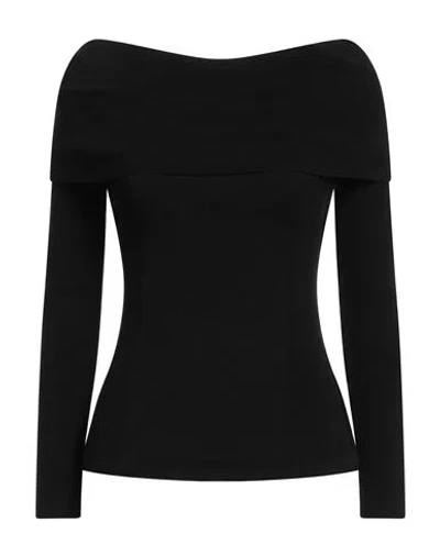 Anonyme Designers Woman Sweater Black Size 8 Viscose, Polyester, Polyamide