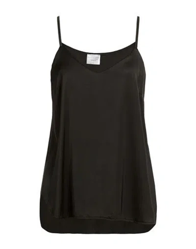 Anonyme Designers Woman Top Black Size 6 Viscose