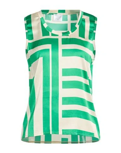 Anonyme Designers Woman Top Green Size 8 Viscose, Elastane