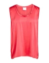 Anonyme Designers Woman Top Red Size 10 Viscose, Elastane