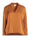 Anonyme Designers Woman Top Rust Size 10 Viscose In Red