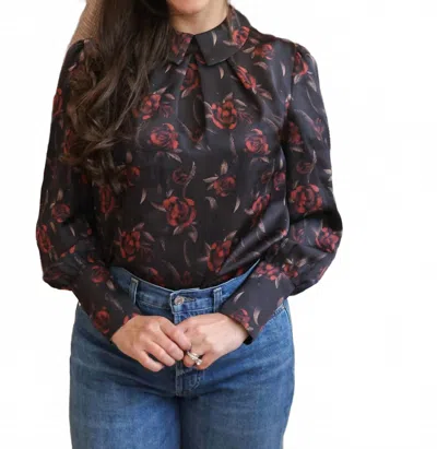 Anonyme Roselyn Long Sleeves Top In Black