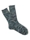 Anonymous 5color Mix Crew Socks In Gray