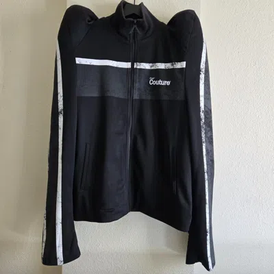 Pre-owned Anonymous Club Padded Shoulder Track Jacket