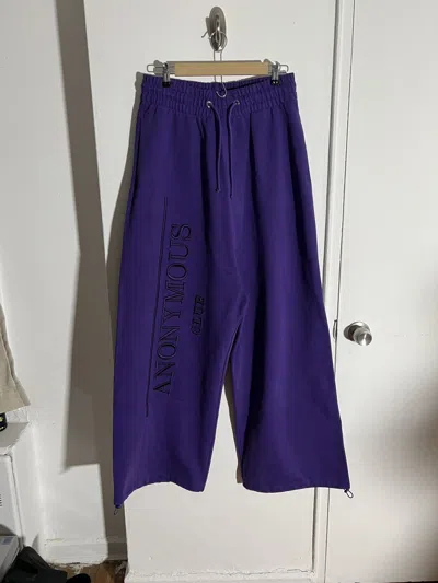 Pre-owned Anonymous Club Purple Haze Heritage Sweatpants