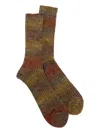 Anonymous Ism Splash-pattern Socks In Multi