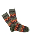 Anonymous Wigwam Jq Crew Socks In Green