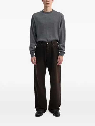 Another Aspect 4.0 Overdyed Jeans In Brown
