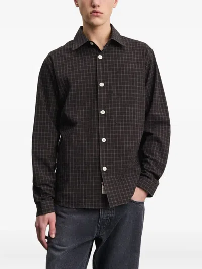 Another Aspect Another Shirt 4.0 Jpn Shirt In Brown