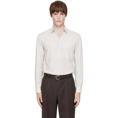 Another Aspect Gray Another 4.0 Shirt In White