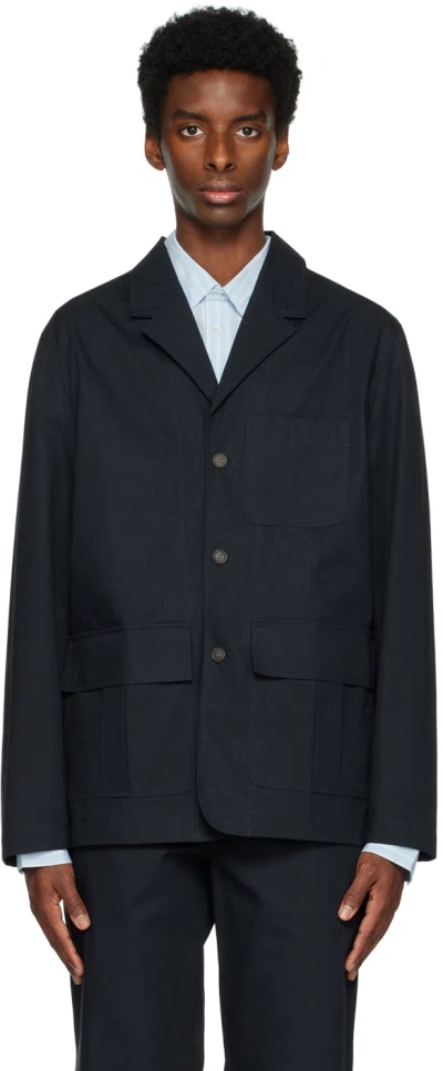 Another Aspect Navy 2.0 Jacket In Night Sky Navy
