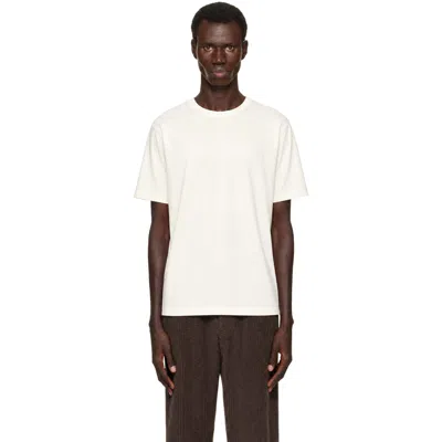 Another Aspect White Another 1.0 T-shirt In Neutral