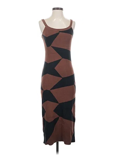 Pre-owned Another Girl Casual Dress In Brown