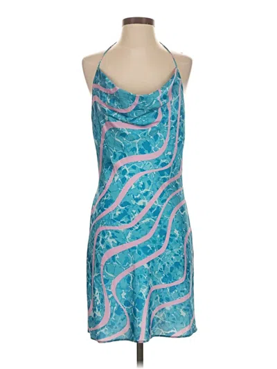 Pre-owned Another Girl Cocktail Dress In Teal