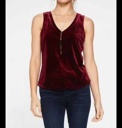 Another Love Acacia Tank In Tawny Port In Red