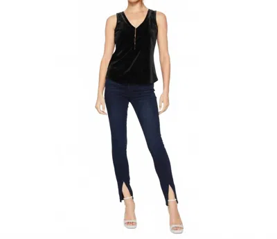 Another Love Acacia Tank Top In Black Velvet