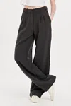 ANOTHER LOVE ADELAIDE TROUSERS IN CHARCOAL