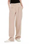 Another Love Adelaide Wide Leg Pant In Moonstone In Neutral