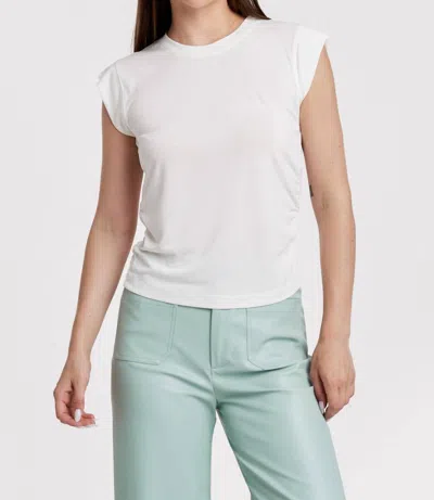 Another Love Alora Muscle Tee In White