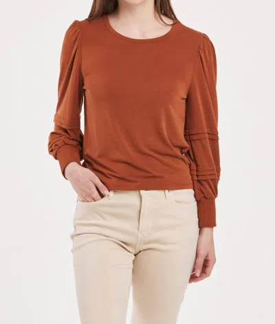 Another Love Anika Modal Tee In Roasted Pecan In Multi