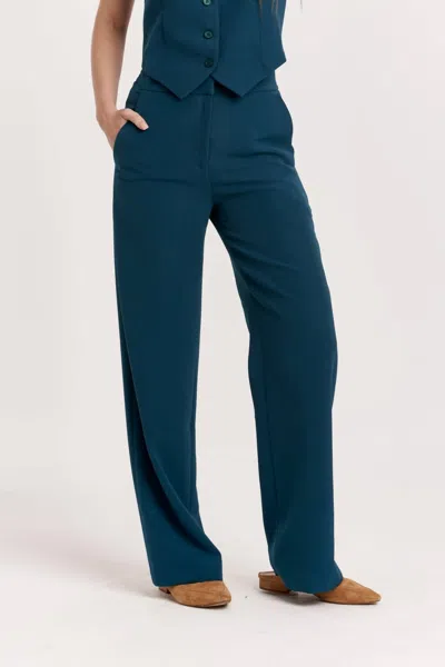 Another Love Azula Pants In Blue Green