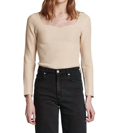 Another Love Blakeley Top In Chai In Brown