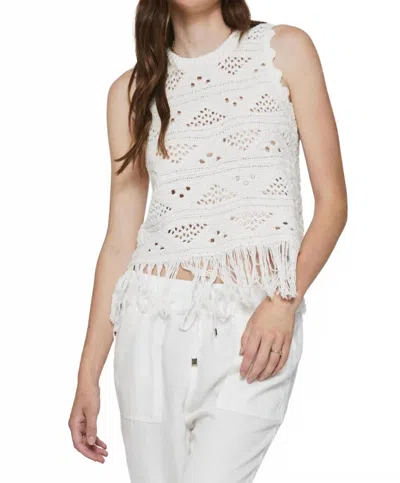 Another Love Bodhi Sleeveless Top In White