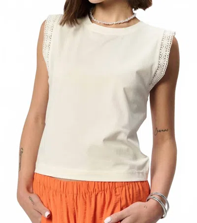 Another Love Bree Muscle Tee In White