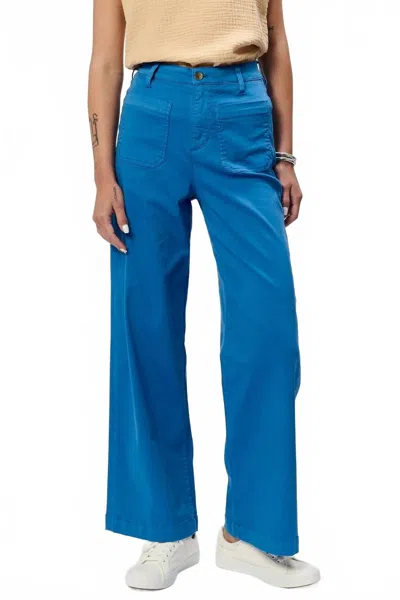 Another Love Bristol Wide Leg Pants In Starry Night In Blue