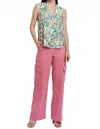 Another Love Cairo Cargo Pants In Soft Cherry In Multi