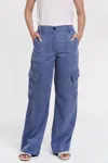Another Love Cairo Cargo Pants In Stormy Blue