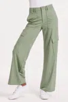 Another Love Cairo Cargo Pant In Sagebrush In Green